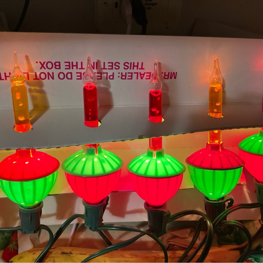 Noma Bubble Lites from the 80’s